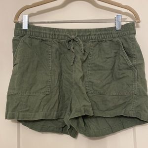 Jcrew linen shorts size small
